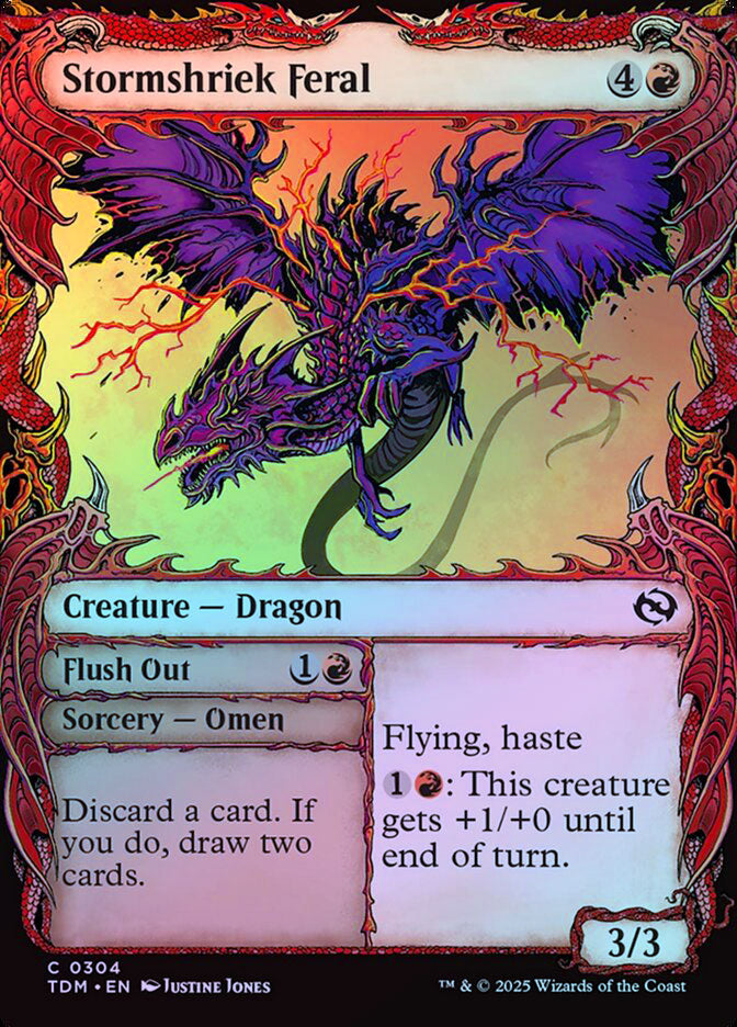 Stormshriek Feral // Flush Out (Showcase) - Foil