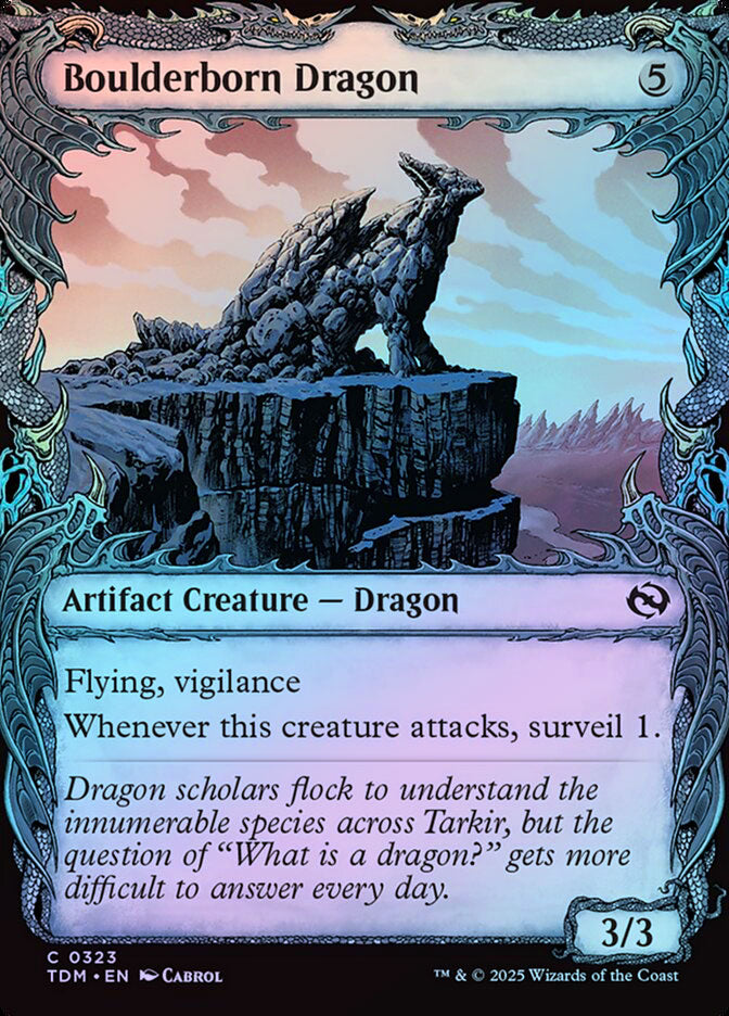 Boulderborn Dragon (Borderless) - Foil