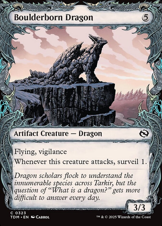Boulderborn Dragon (Borderless)
