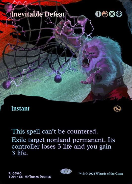 Inevitable Defeat (Borderless) - Foil