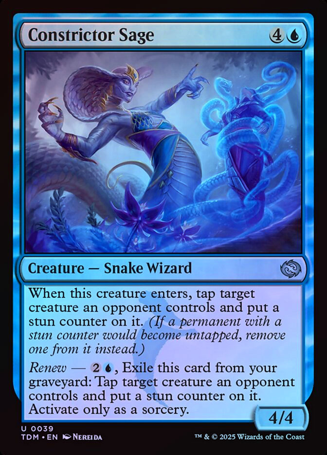 Constrictor Sage - Foil