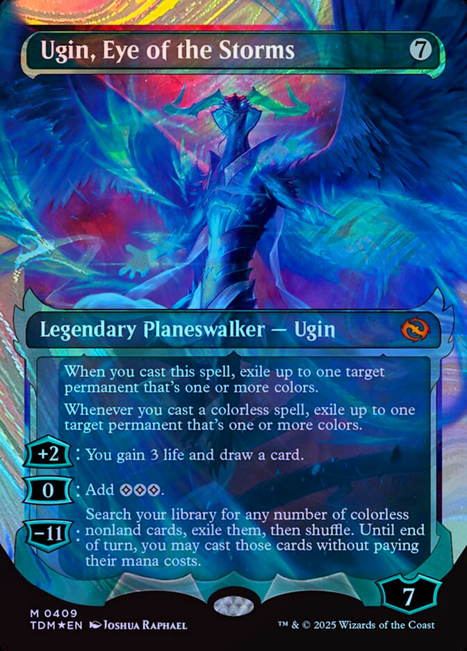 Ugin, Eye of the Storms (0409) (Showcase) - Halo Foil