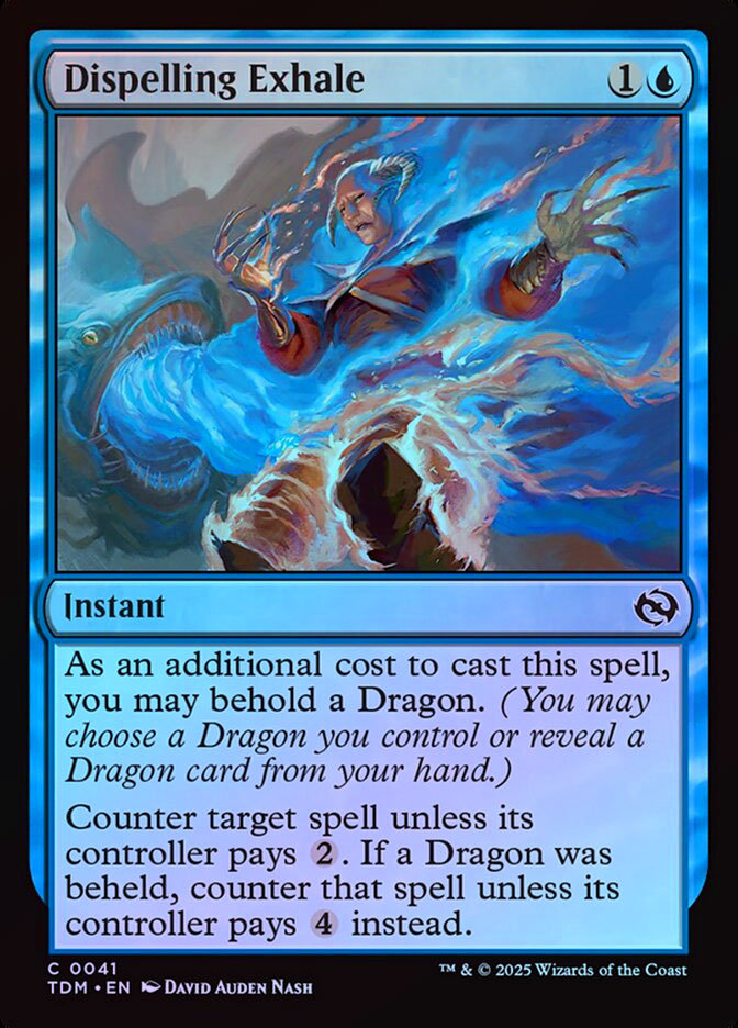 Dispelling Exhale - Foil