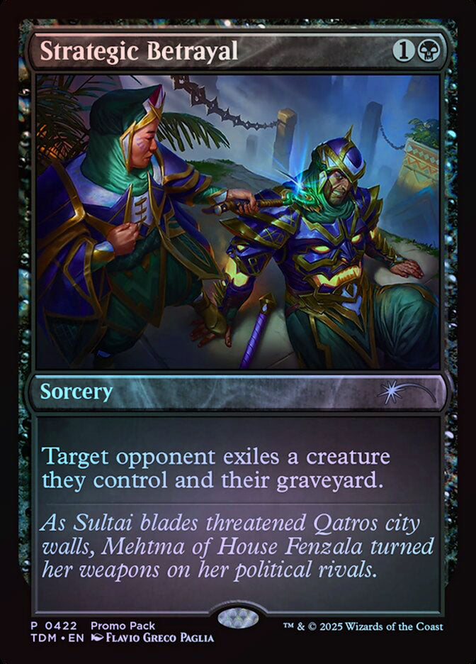 Strategic Betrayal - Promo Pack - Foil