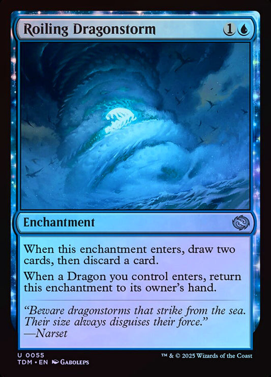 Roiling Dragonstorm - Foil