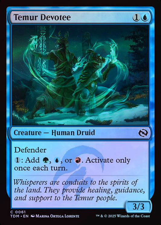 Temur Devotee - Foil