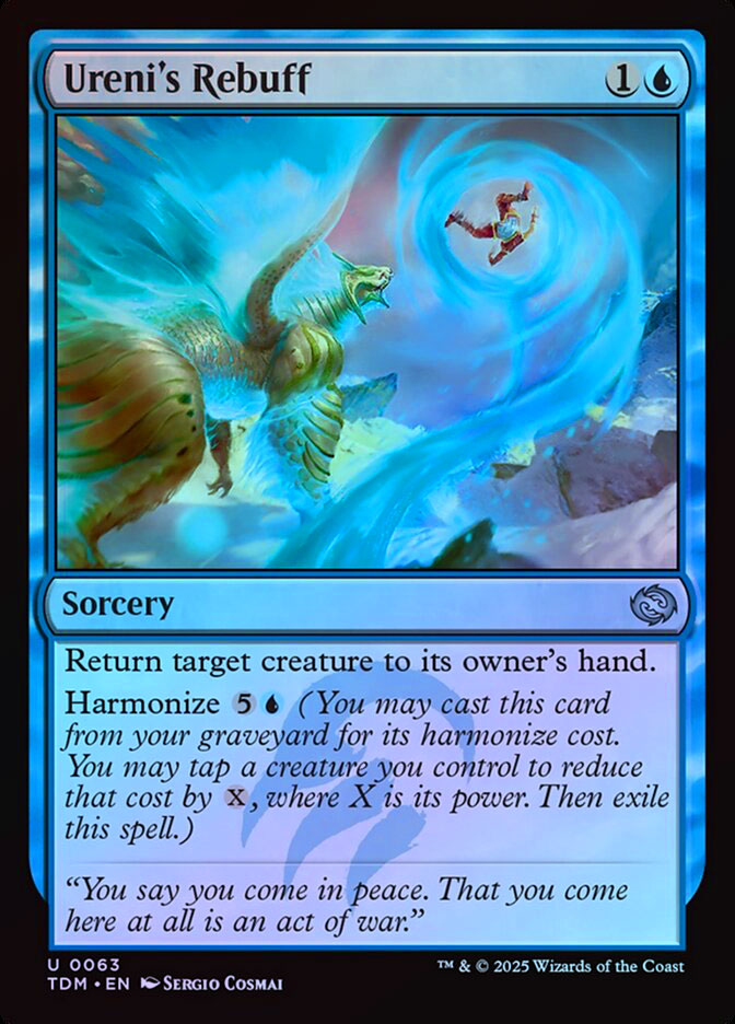 Ureni's Rebuff - Foil