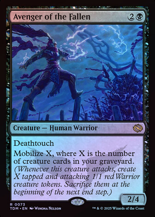 Avenger of the Fallen - Foil