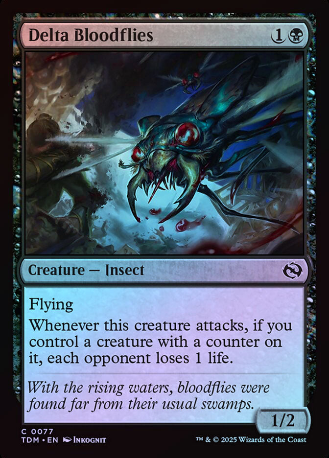 Delta Bloodflies - Foil