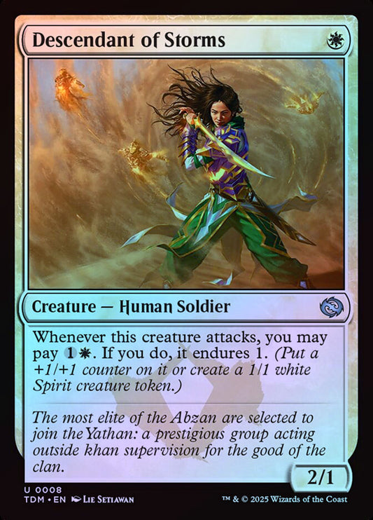 Descendant of Storms - Foil