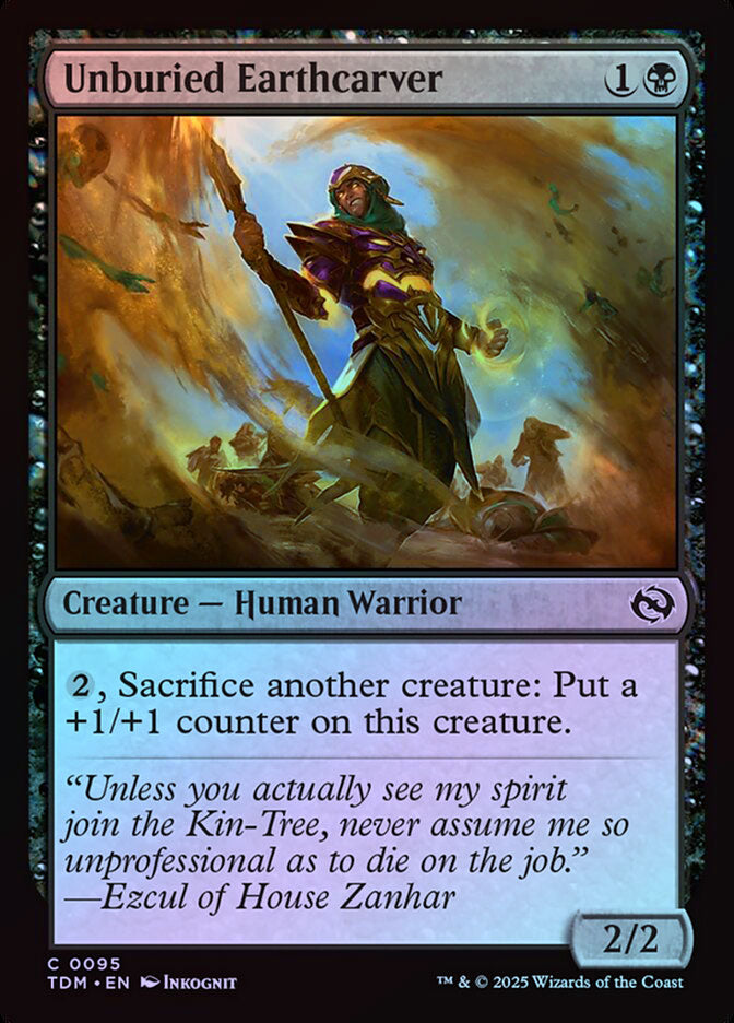 Unburied Earthcarver - Foil