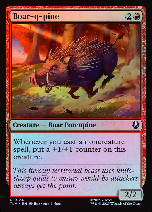 Boar-q-pine - Foil