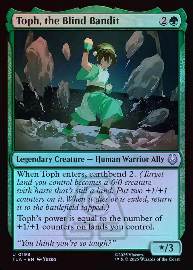 Toph, the Blind Bandit - Foil