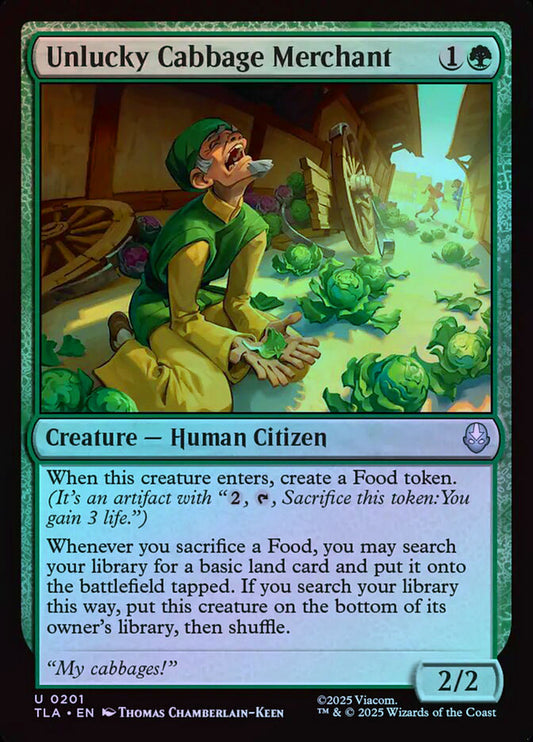 Unlucky Cabbage Merchant - Foil