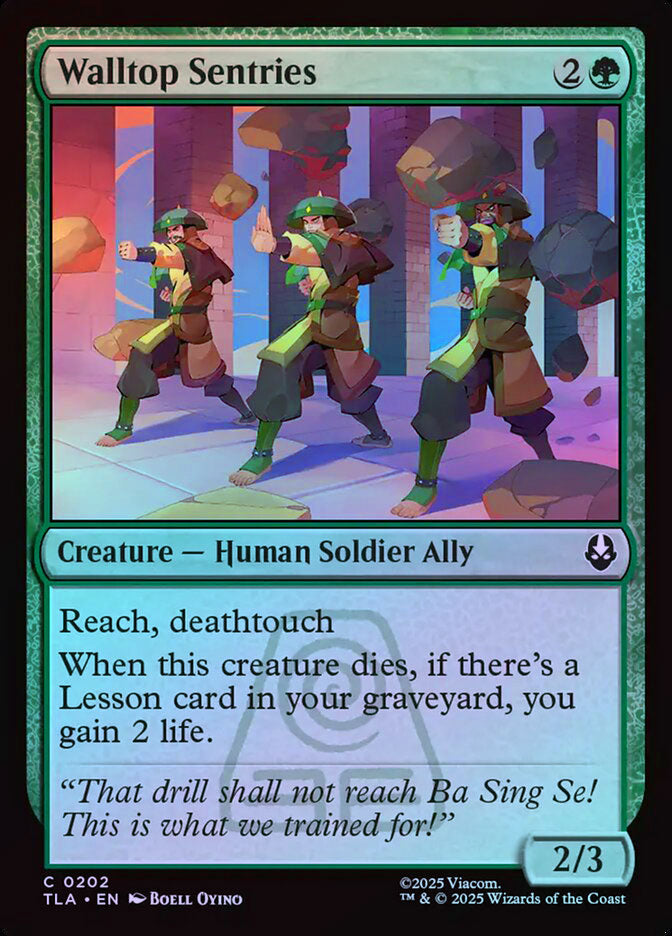 Walltop Sentries - Foil