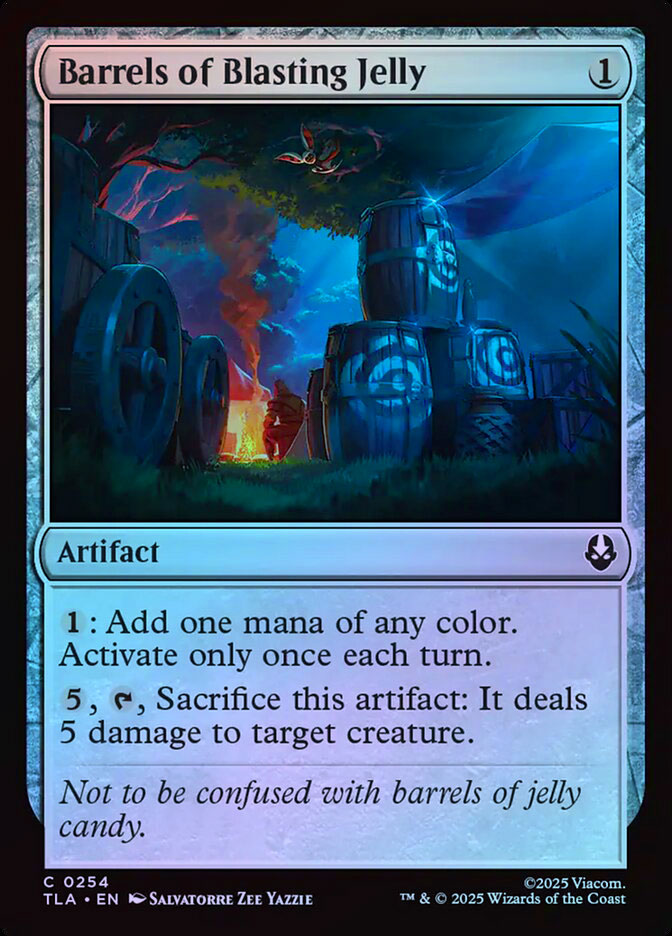 Barrels of Blasting Jelly - Foil