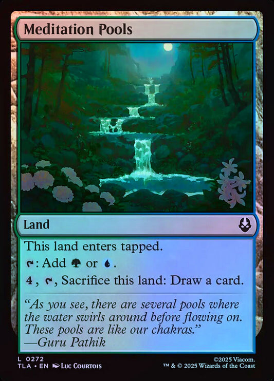 Meditation Pools - Foil