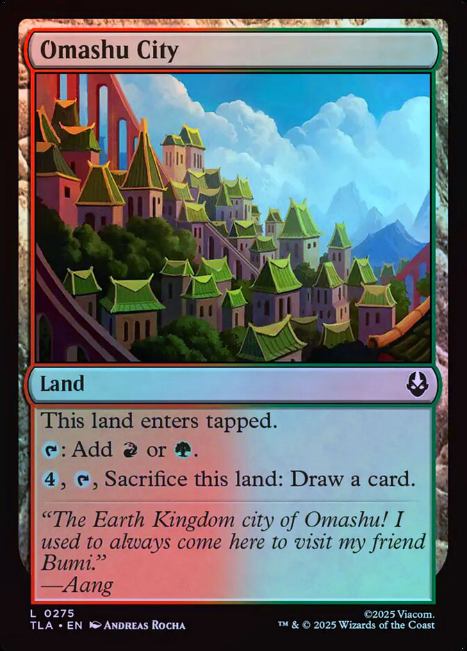 Omashu City - Foil