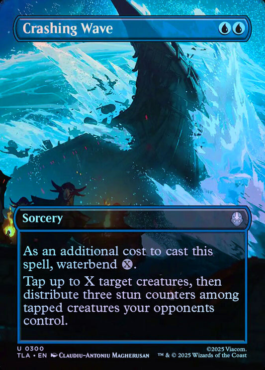 Crashing Wave (Borderless) - Foil