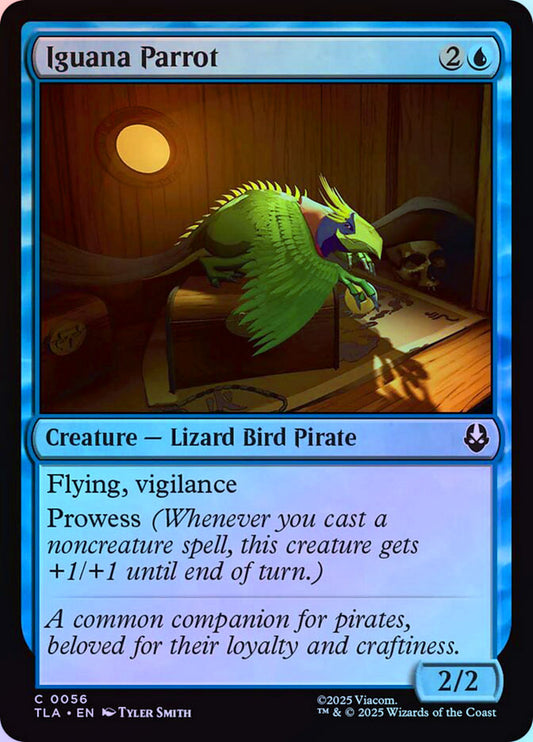 Iguana Parrot - Foil