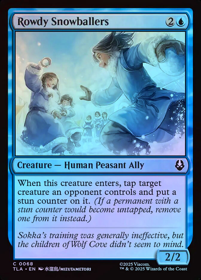 Rowdy Snowballers - Foil