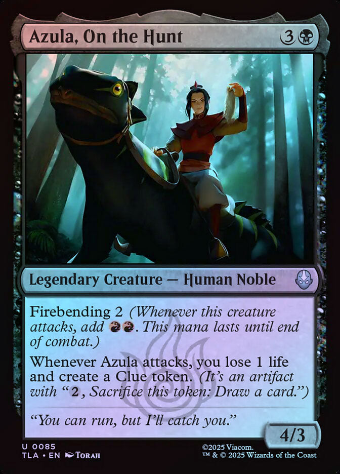 Azula, On the Hunt - Foil