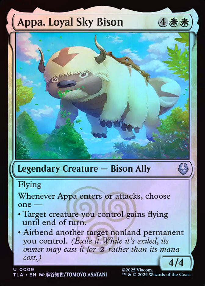 Appa, Loyal Sky Bison - Foil
