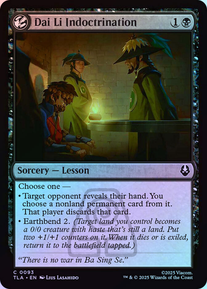Dai Li Indoctrination - Foil