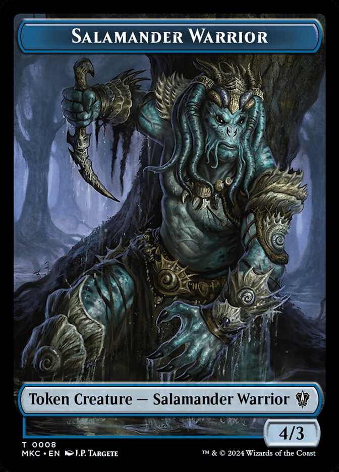 Salamander Warrior Token