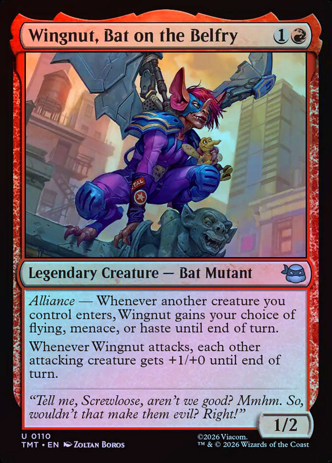 Wingnut, Bat on the Belfry - Foil