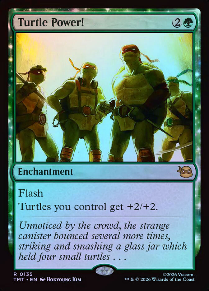 Turtle Power! - Foil