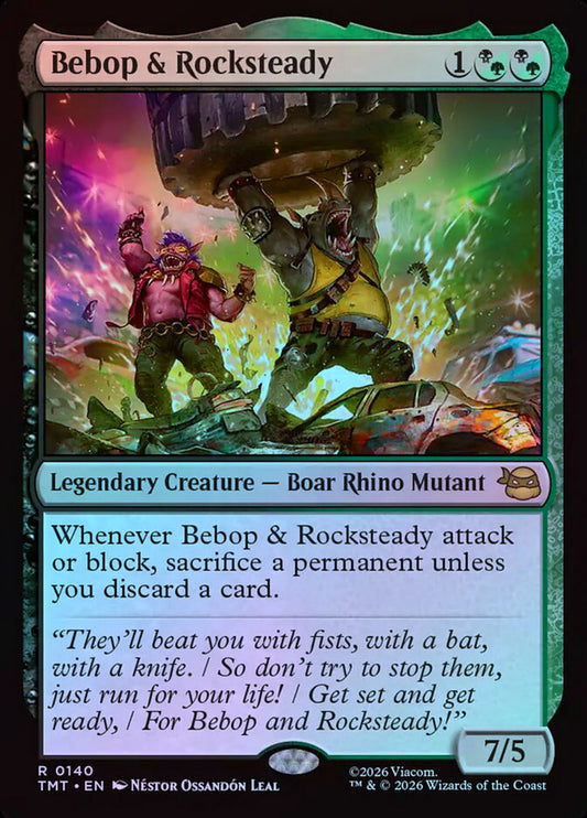 Bebop & Rocksteady - Foil