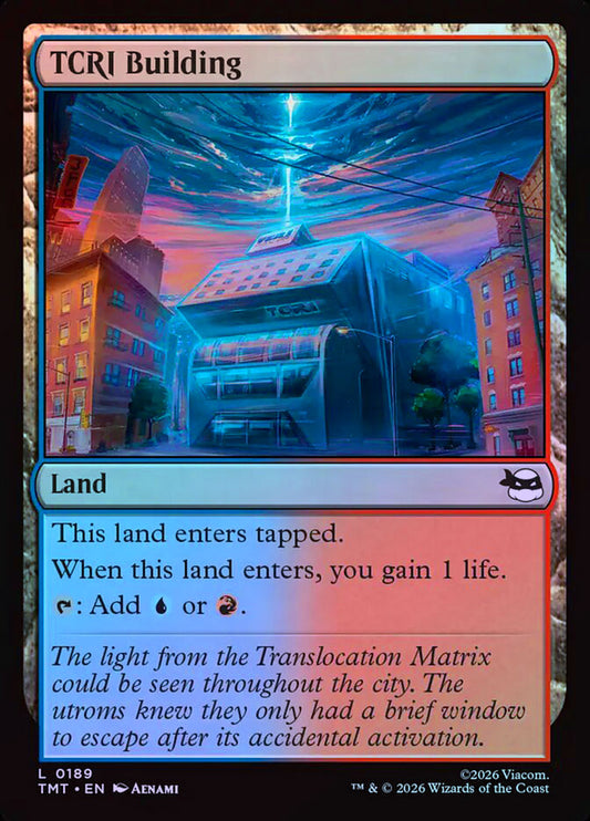 TCRI Building - Foil
