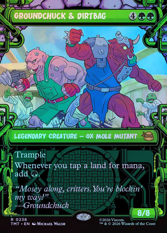 Groundchuck & Dirtbag (Sewer Frame) - Foil
