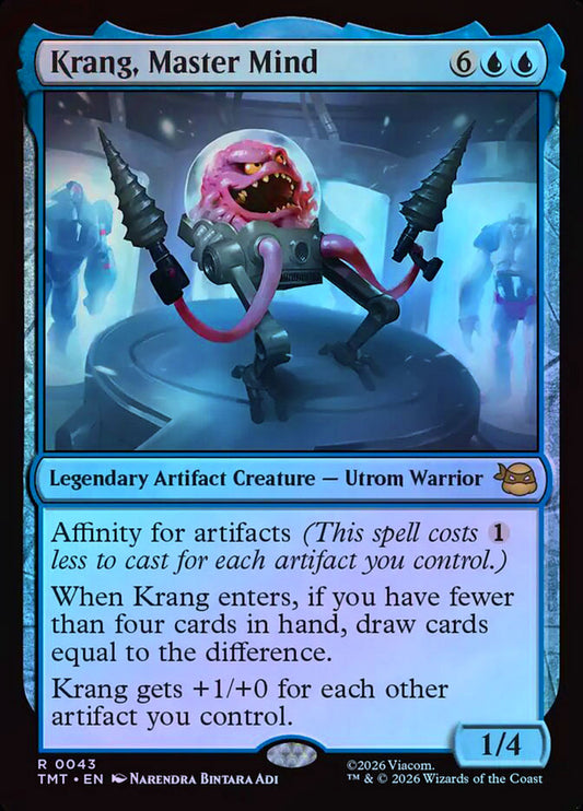 Krang, Master Mind - Foil
