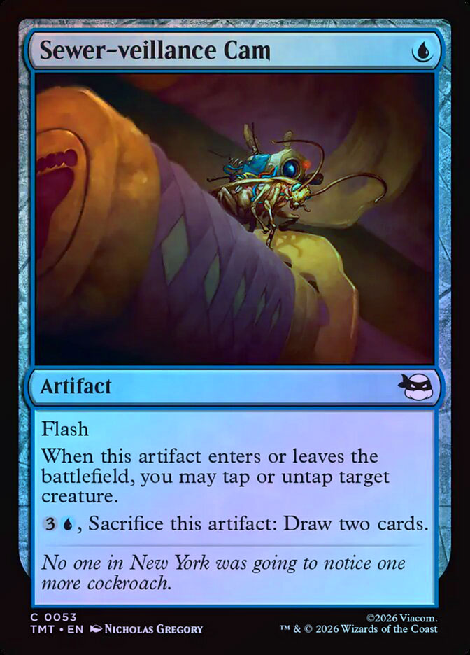 Sewer-veillance Cam - Foil