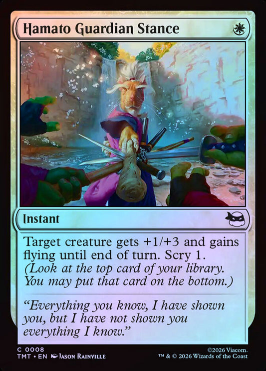 Hamato Guardian Stance - Foil