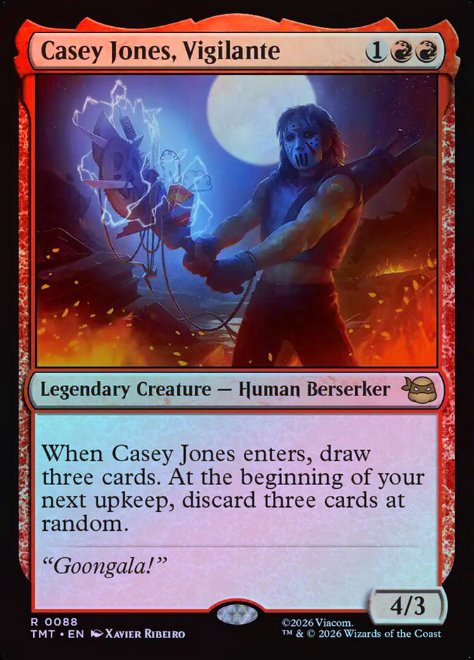 Casey Jones, Vigilante - Foil