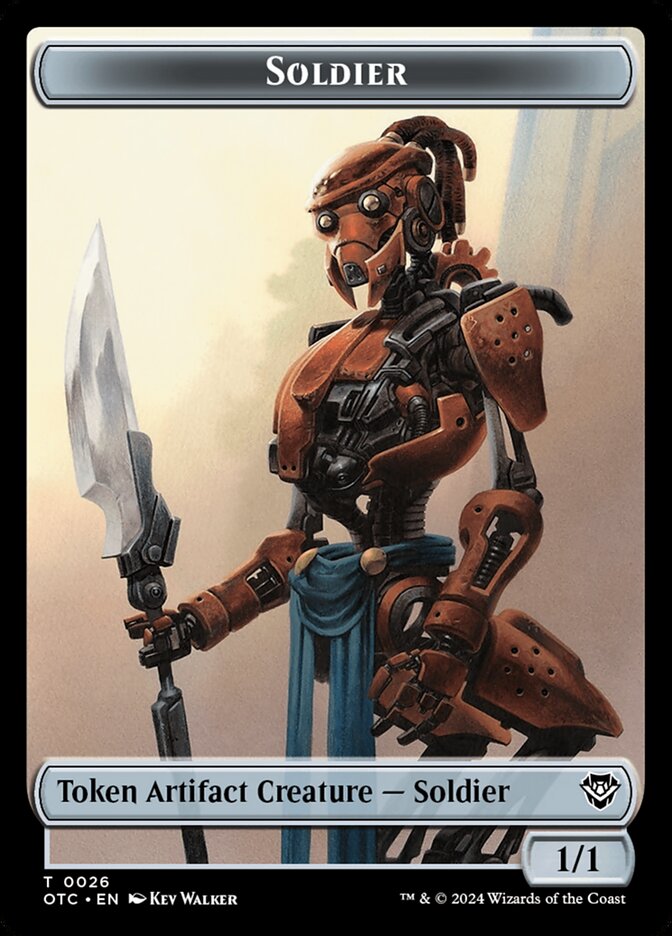 Elemental // Soldier Double-sided Token