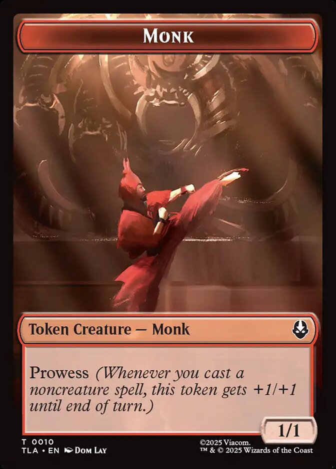 Monk (010) Double-Sided Token