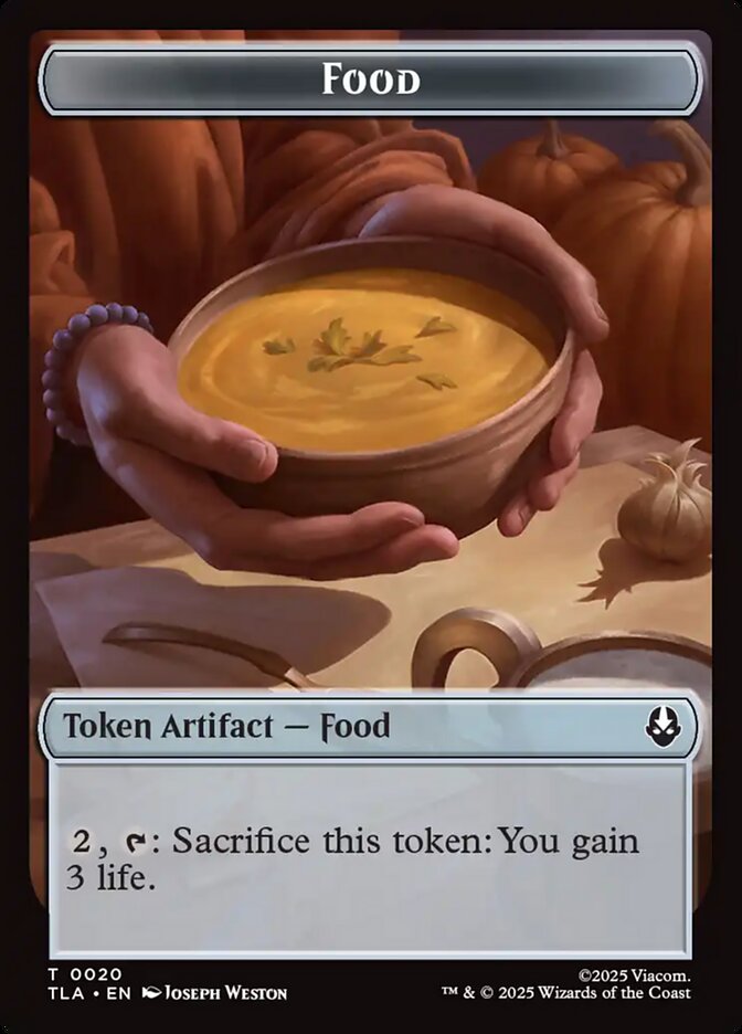 Food (020) Double-Sided Token