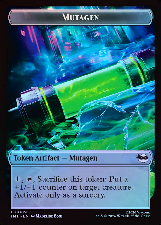 Mutagen (0009) Token - Foil