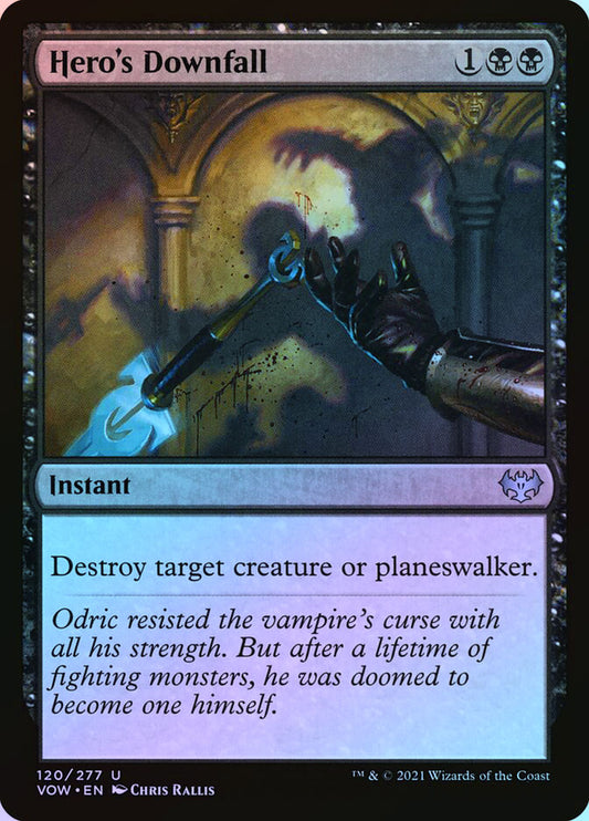 Hero's Downfall - Foil