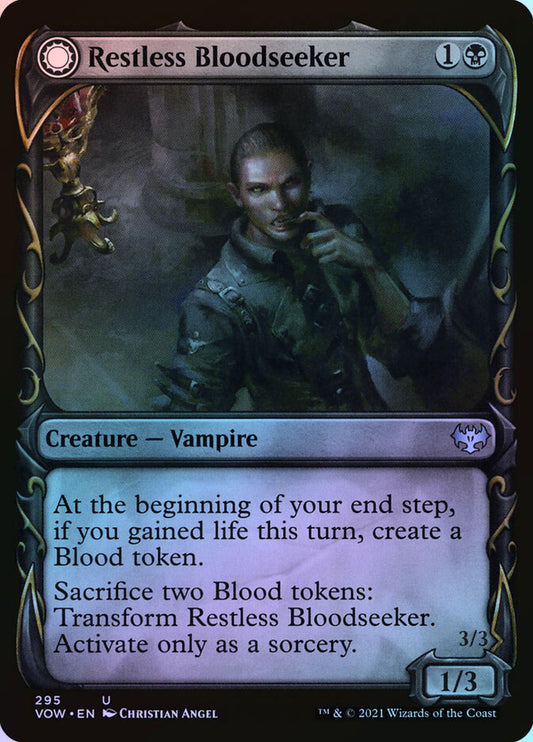 Restless Bloodseeker (Showcase) - Foil