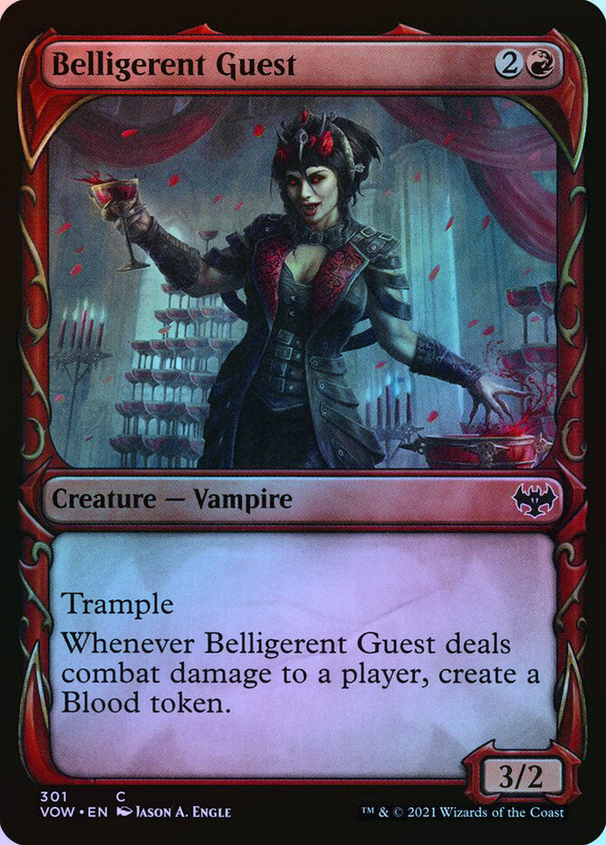 Belligerent Guest (Showcase) - Foil