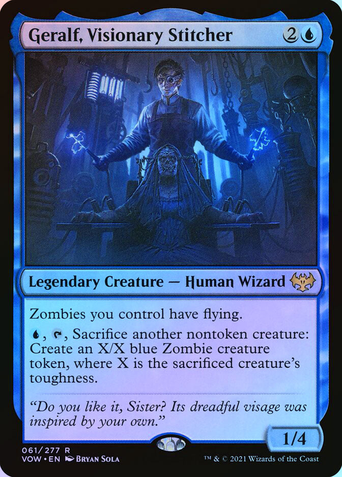 Geralf, Visionary Stitcher - Foil