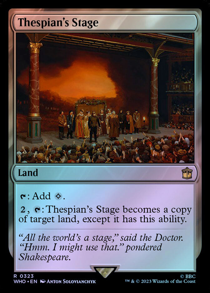 Thespian's Stage - Foil