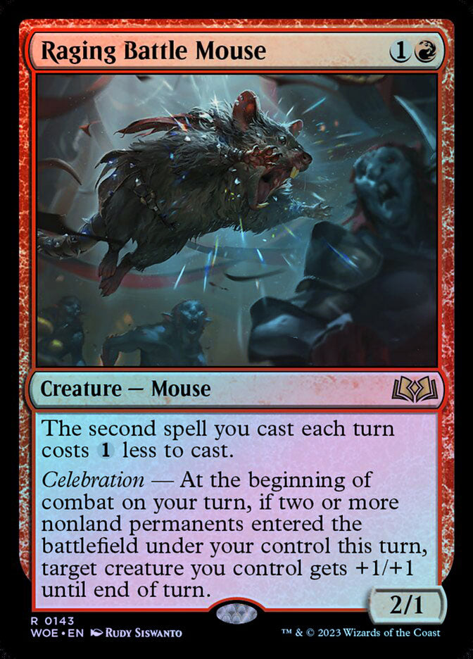 Raging Battle Mouse - Foil