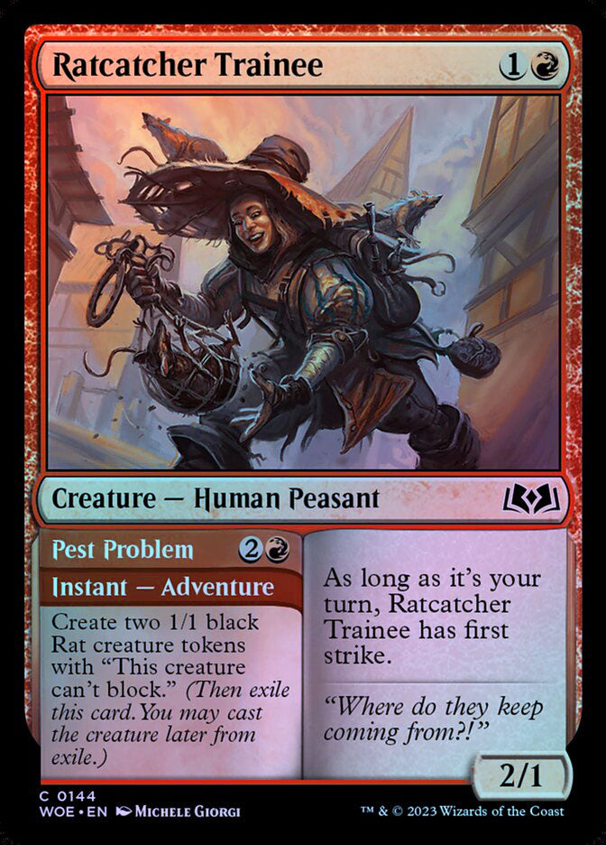 Ratcatcher Trainee // Pest Problem - Foil