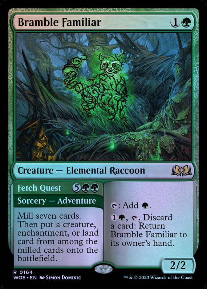 Bramble Familiar // Fetch Quest - Foil